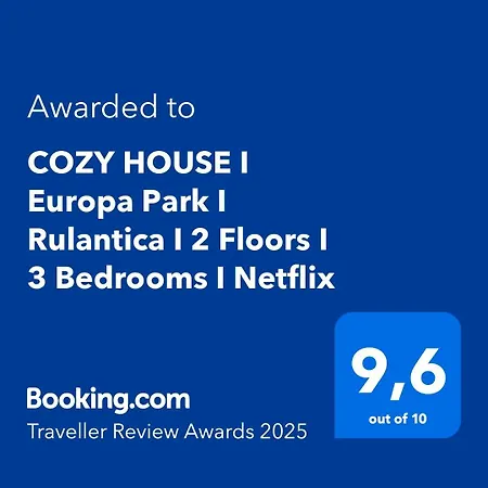 Cozy House I Europa Park I Rulantica I 2 Floors I 3 Bedrooms I Netflix Kappel-Grafenhausen Exterior photo
